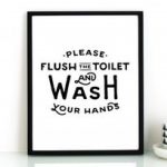 Flush The Toilet Quotes And Sayings Free Printable | Decor With Free   Free Printable Flush The Toilet Signs