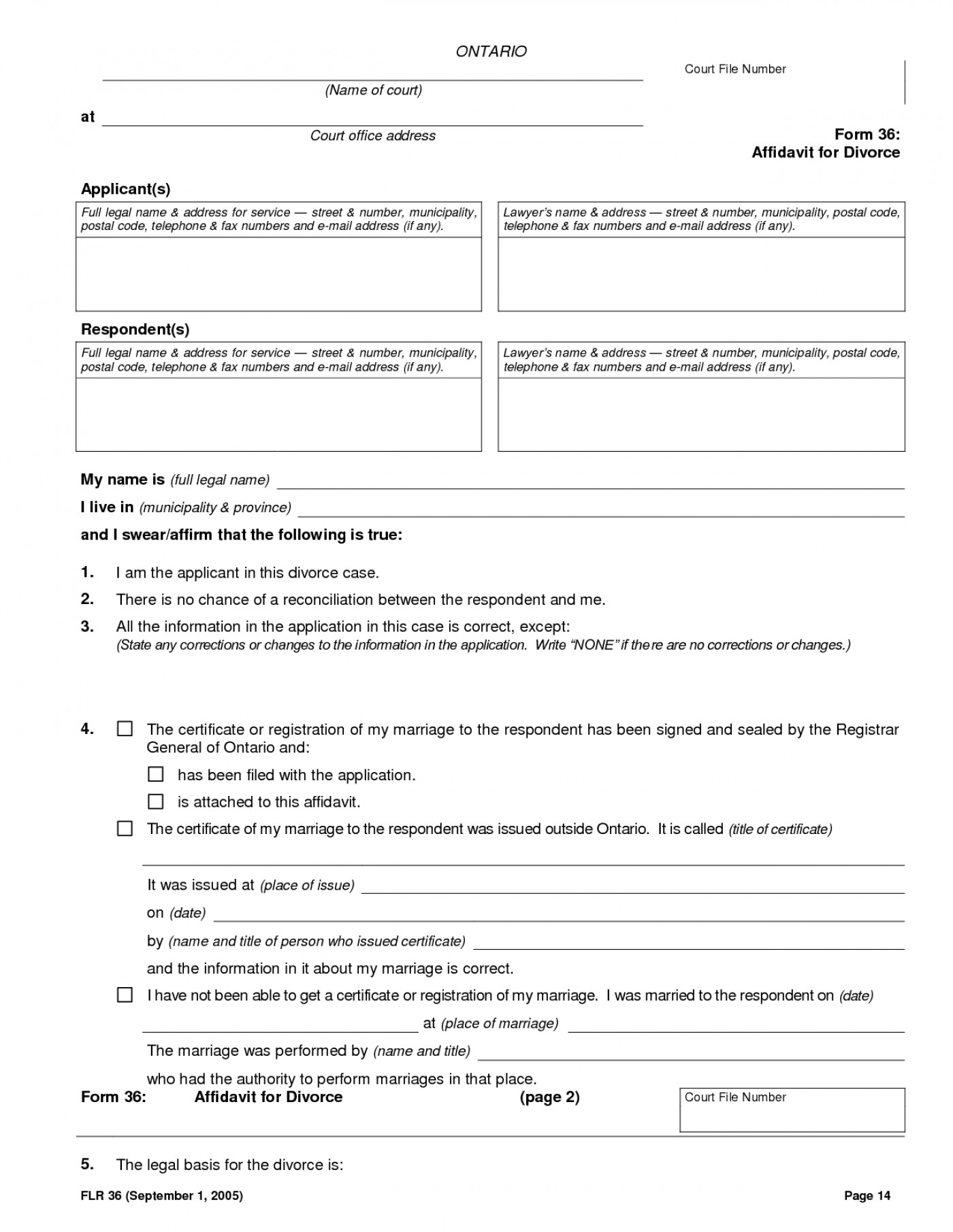 Form Templates Free Printable Blank Divorce Papers 168898 Forms - Free Printable Divorce Papers