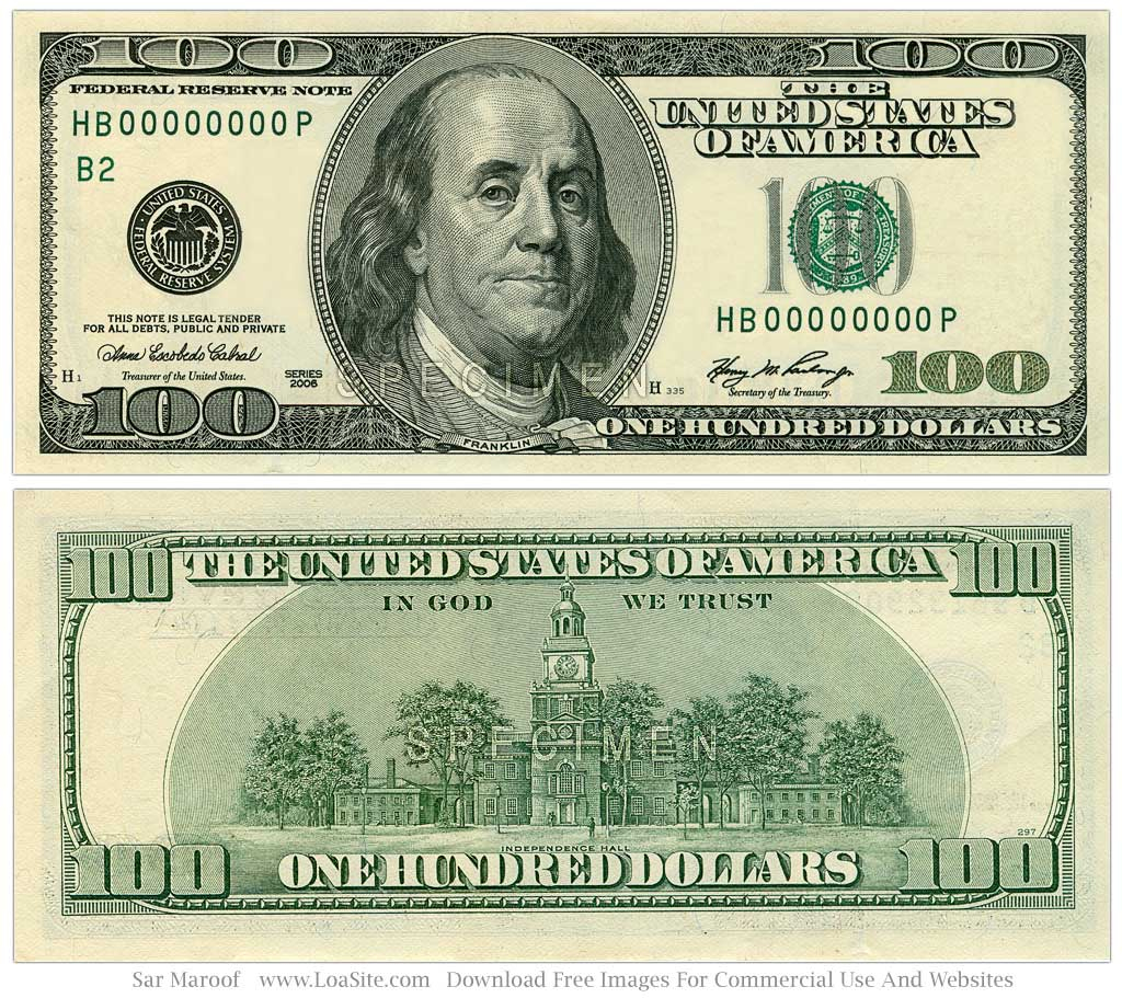 Free 100 Dollar Bill Cliparts, Download Free Clip Art, Free Clip Art - Free Printable Us Currency