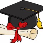 Free 2017 Graduation Clip Art Layout: Best Graduation Cap And Gown   Graduation Clip Art Free Printable