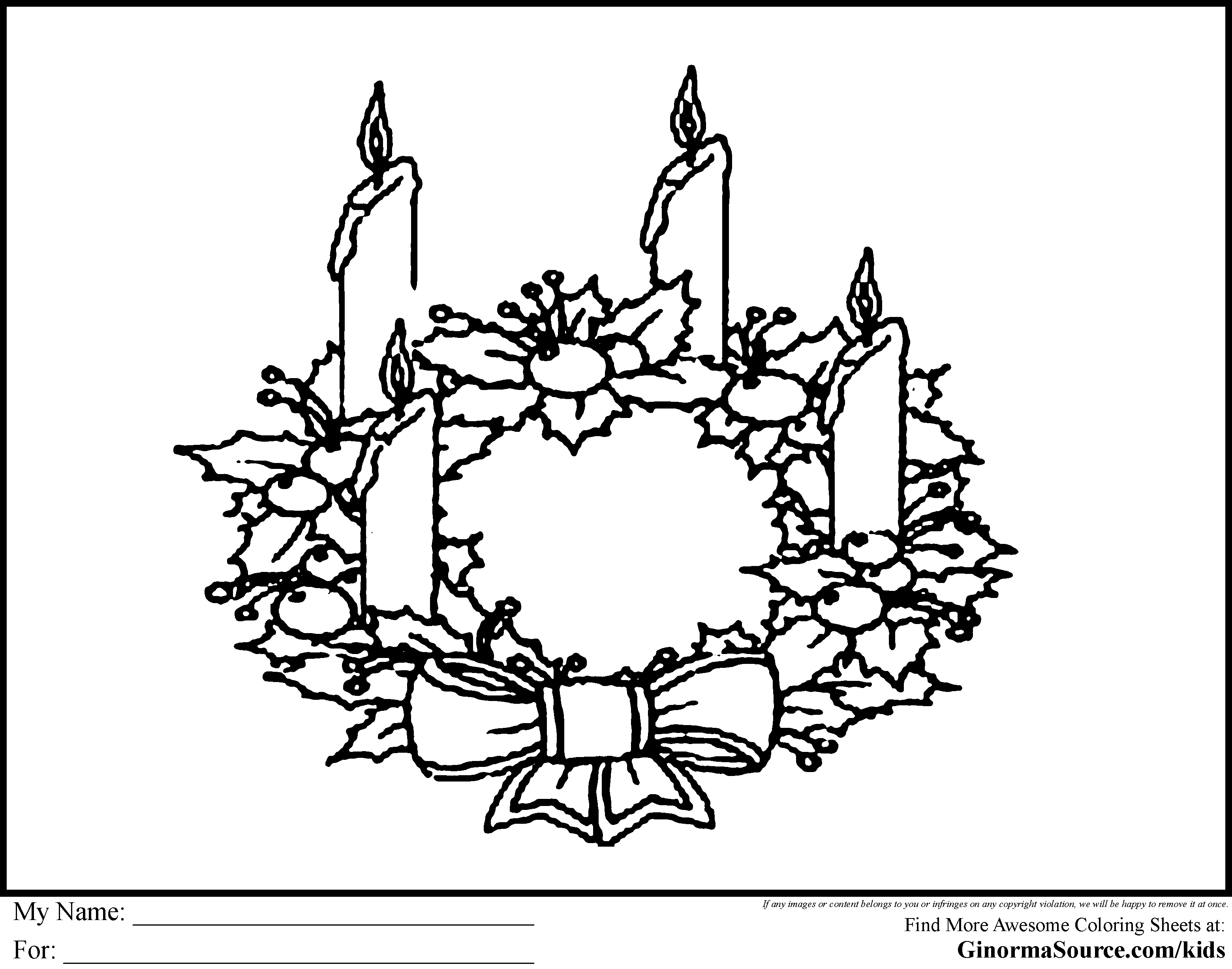 Free Advent Wreath Cliparts, Download Free Clip Art, Free Clip Art - Free Printable Advent Wreath