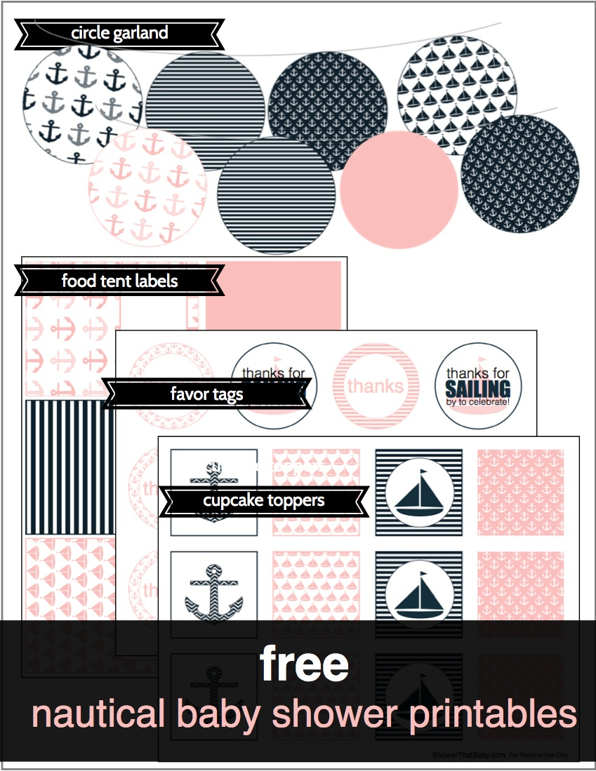 Free Baby Shower Printables | Shower That Baby - Free Printable Baby Shower Labels And Tags