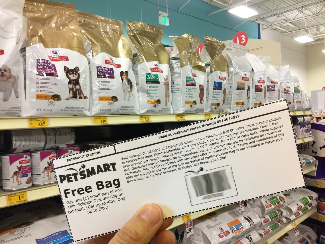 Free Bag Of Hill&amp;#039;s Science Diet Cat Or Dog Food At Petsmart–Up To - Free Printable Science Diet Coupons