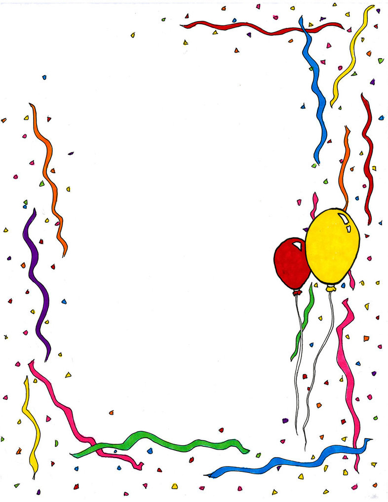 Free Birthday Borders, Download Free Clip Art, Free Clip Art On - Birthday Clipart Free Printable
