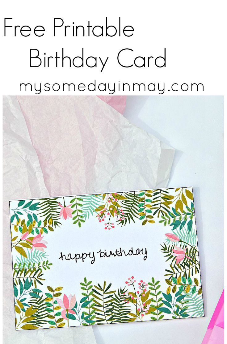 Free Birthday Card | Birthday Ideas | Free Printable Birthday Cards - Happy Birthday Free Cards Printable