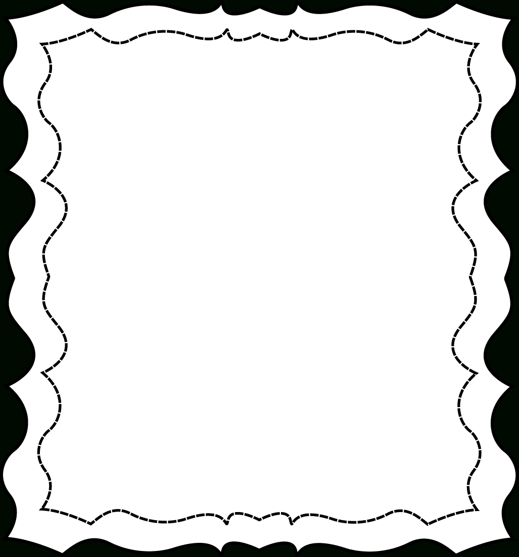 Free Black And White Page Borders, Download Free Clip Art, Free Clip - Free Printable Page Borders