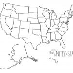 Free Blank Us Map Pdf Inspirational Free Printable Map The United   Free Printable Map Of The United States