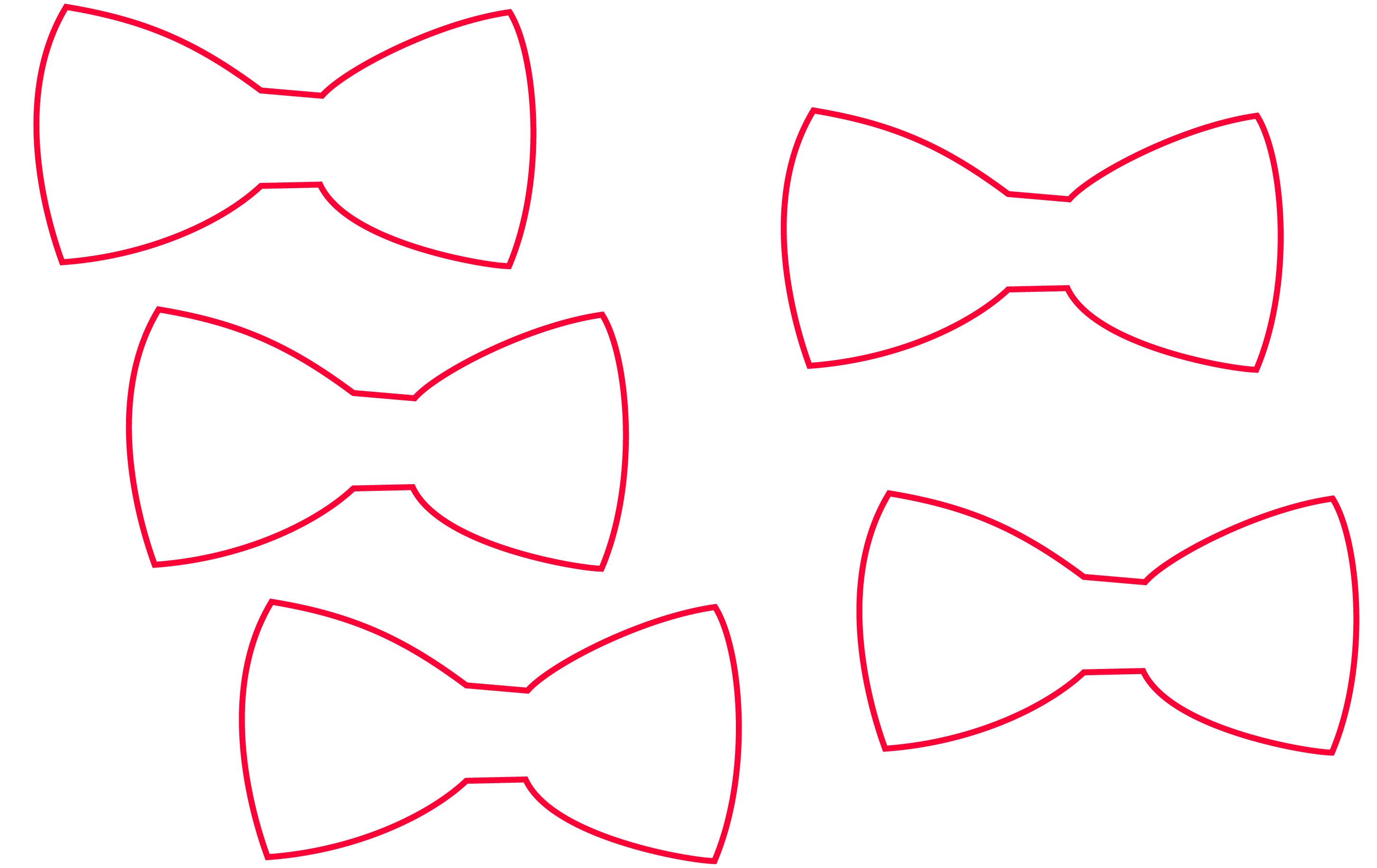 Free Bow Tie Template, Download Free Clip Art, Free Clip Art On - Free Printable Tie Template