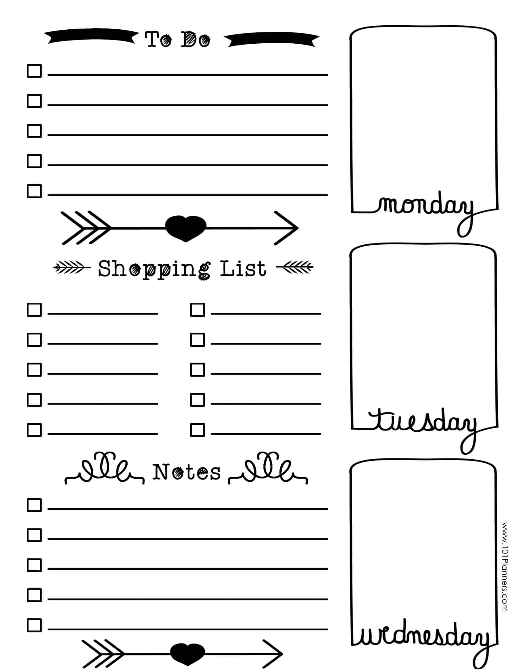 Free Bullet Journal Printables | Customize Online For Any Planner Size - Free Printable Bullet Journal Pages