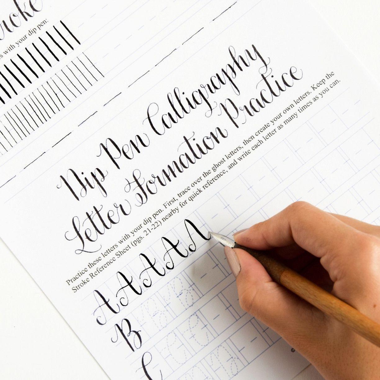 Free Calligraphy Worksheets | Lostranquillos - Free Printable Calligraphy Worksheets