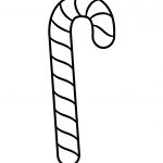 Free Candy Cane Template Printables Clip Art 2   Clipartix   Free Printable Candy Cane
