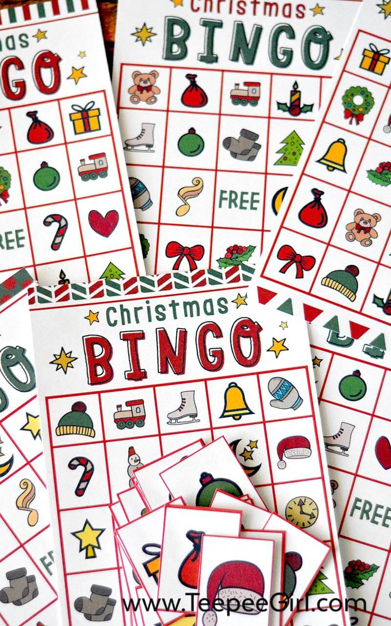 Free Christmas Bingo Game Printable | Free Printable Download