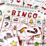 Free Christmas Bingo Game Printable   Free Printable Christmas Bingo