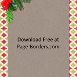 Free Christmas Border | Customize Online | Personal & Commercial Use   Free Printable Christmas Borders