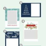 Free Christmas Card Templates | The Crazy Craft Lady Blog   Free Printable Cards No Download Required