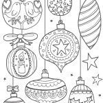 Free Christmas Colouring Pages For Adults – The Ultimate Roundup   Free Printable Christmas Ornament Coloring Pages