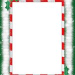 Free Christmas Letter Borders | Christmas Border Template   Free Printable Christmas Paper With Borders