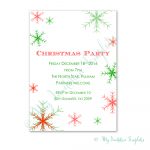 Free Christmas Party Invitation Template. Snowman Free Christmas   Free Printable Christmas Invitations