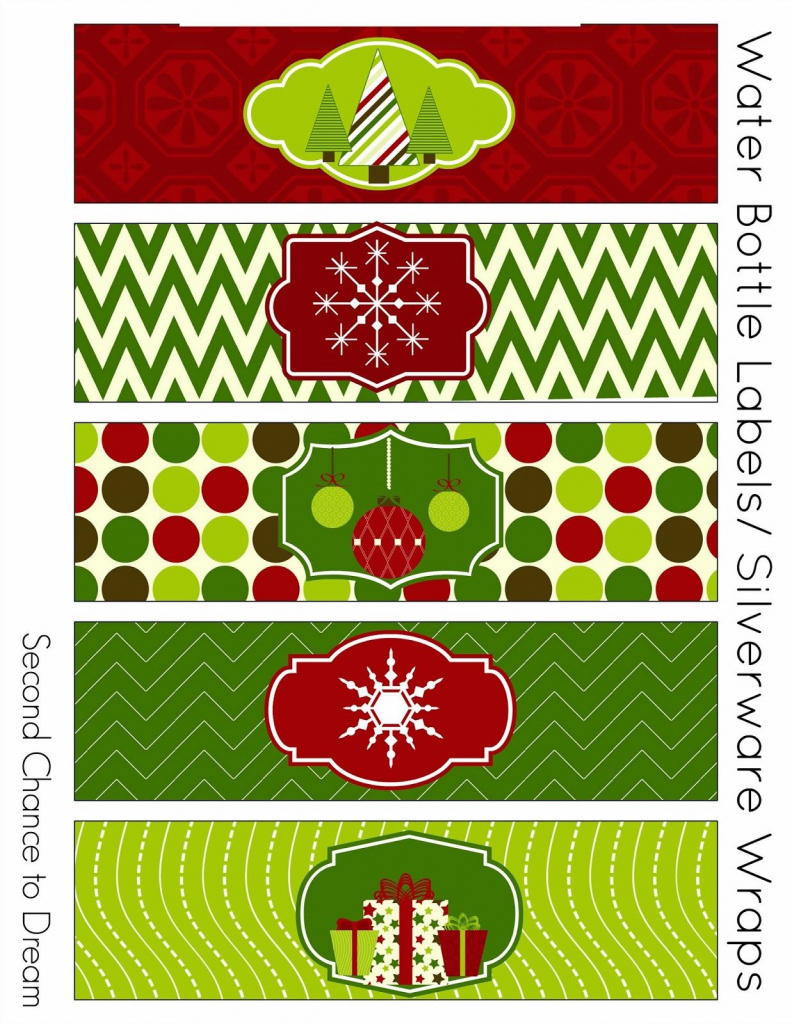 Free Christmas Party Printables | Pinterest | Party Printables - Christmas Water Bottle Labels Free Printable