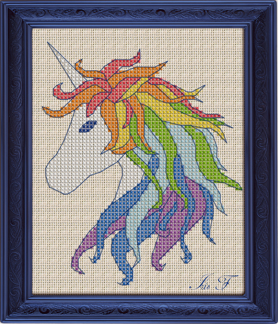 Free Cross Stitch Pattern Unicorn | Diy 100 Ideas - Free Printable Cross Stitch