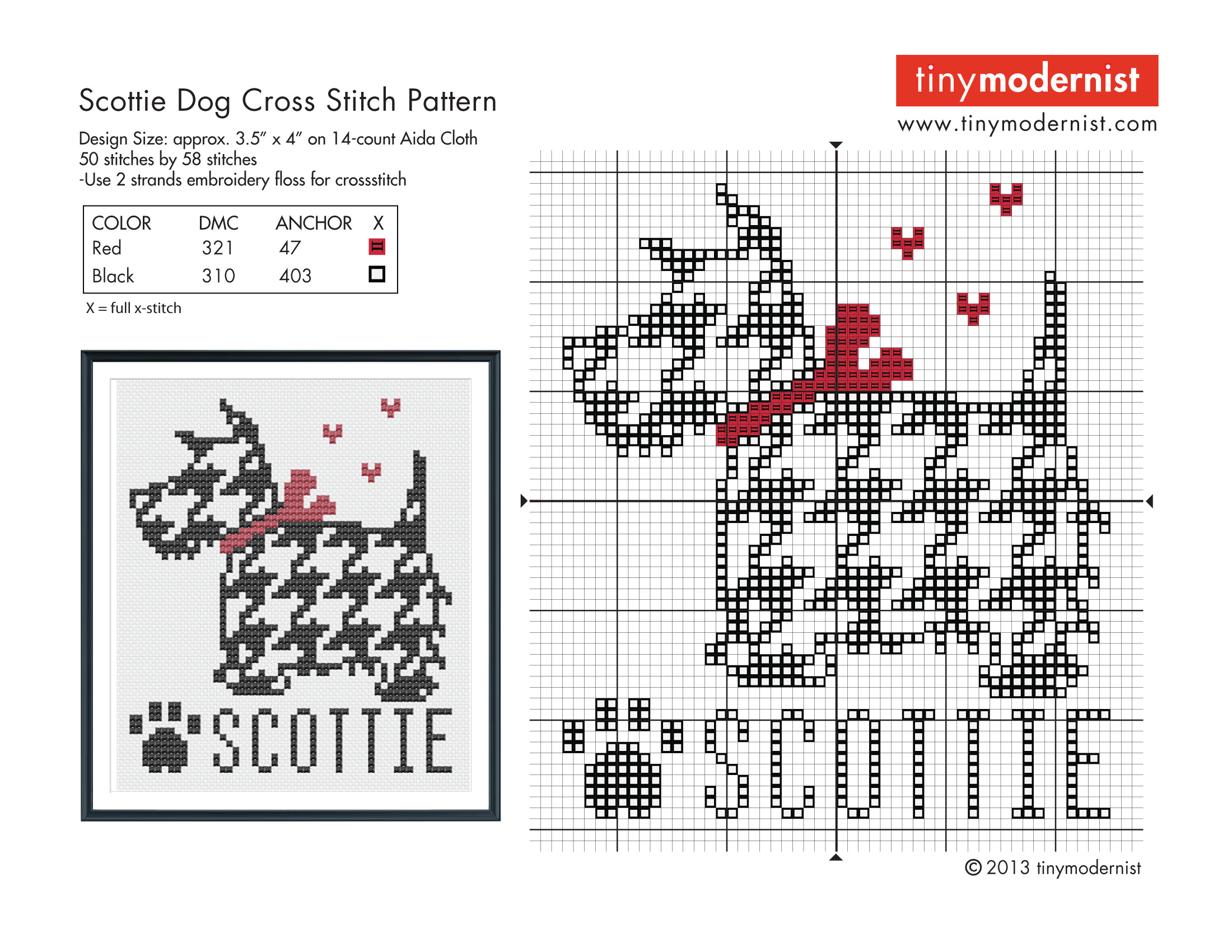 Free Cross Stitch Patterns | Tiny Modernist Cross Stitch Blog - Free Printable Modern Cross Stitch Patterns