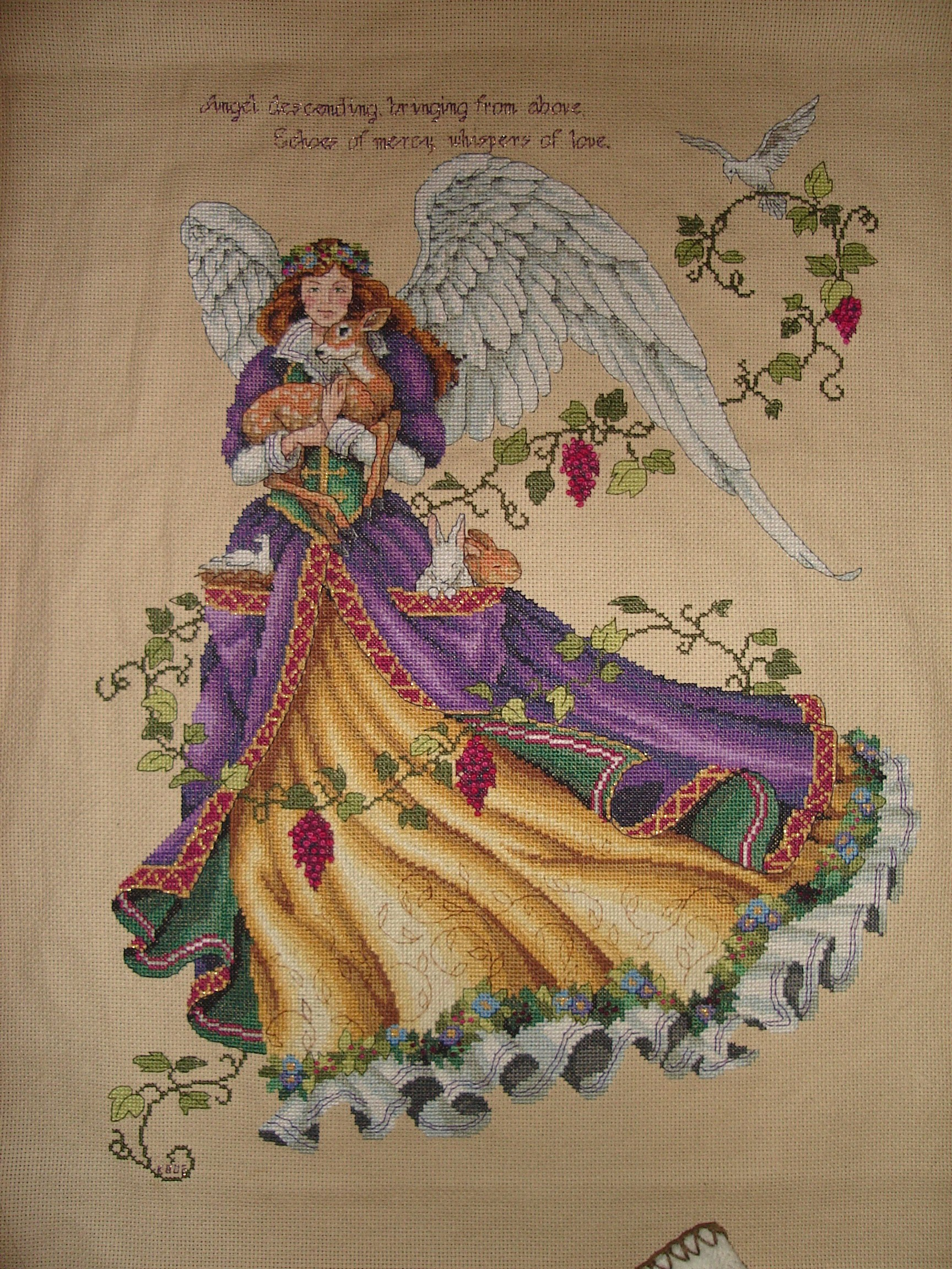 Free Cross Stitch Small Angels Printable Patterns - Free Printable Cross Stitch Patterns Angels