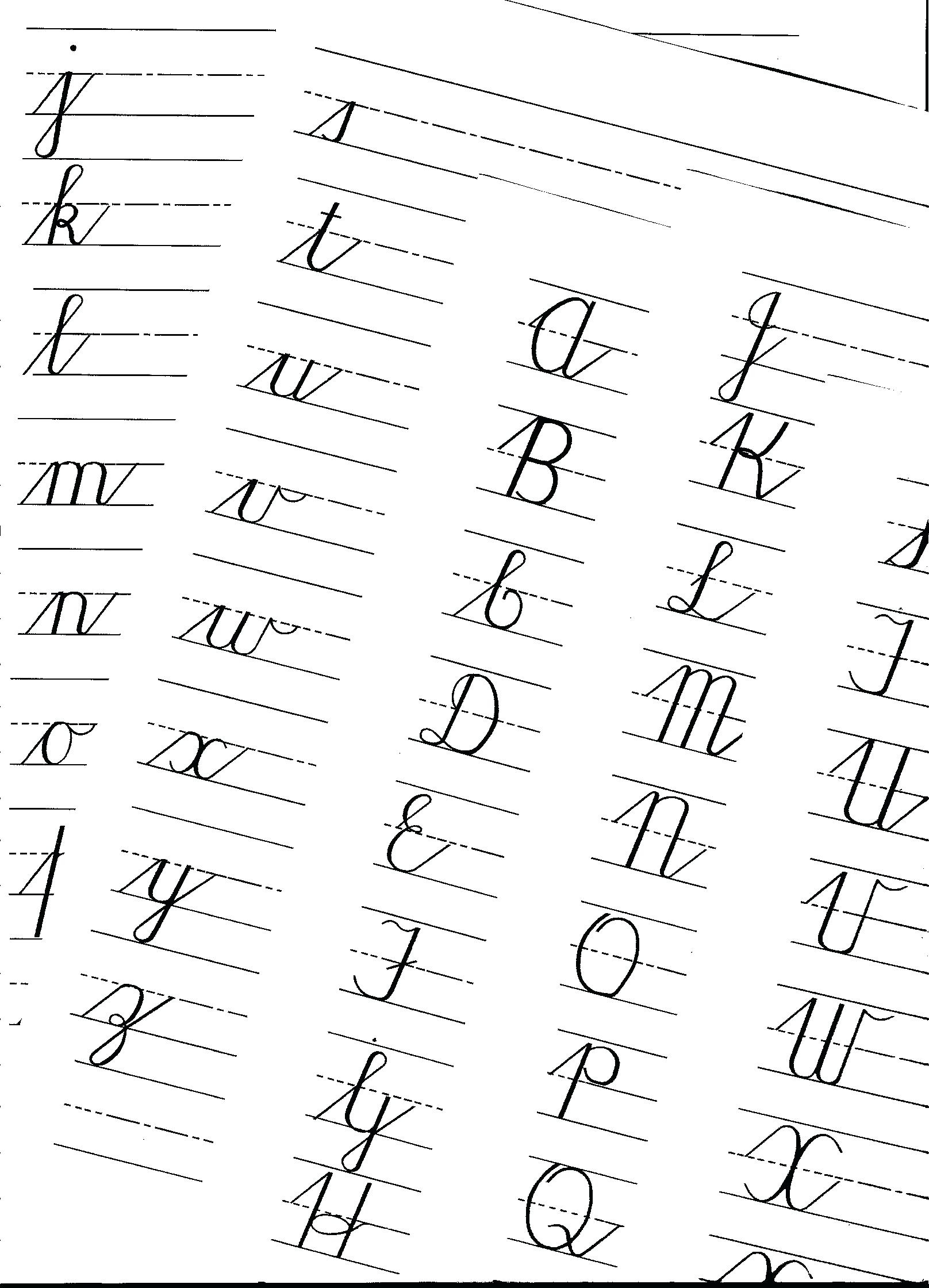 Free Printable Cursive Writing Paragraphs Free Printable