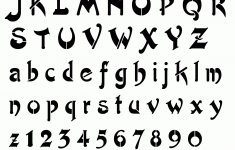 Free Cut Out Alphabet Stencils | View Image Design – View Stencil – Free Printable Alphabet Stencils To Cut Out