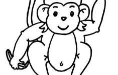 Free Printable Monkey Coloring Pages