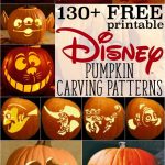 Free Disney Pumpkin Stencils: Over 130 Printable Pumpkin Carving   Hard Pumpkin Carving Patterns Free Printable