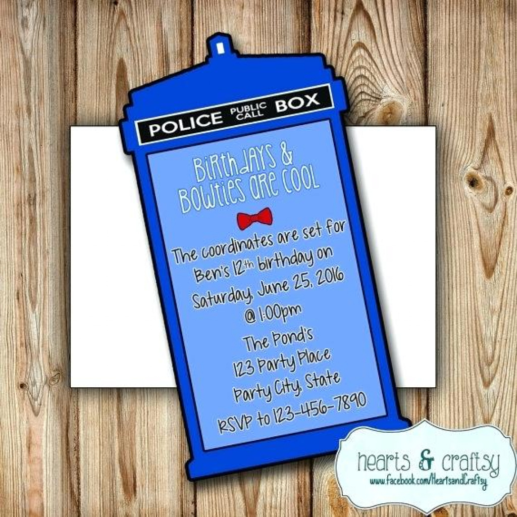 Free Dr Who Printables Doctor Who Party Invitations Printable Free - Doctor Who Party Invitations Printable Free