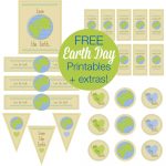 Free Earth Day Printables And More! | Printable Party Games And More   Free Printable Earth Pictures