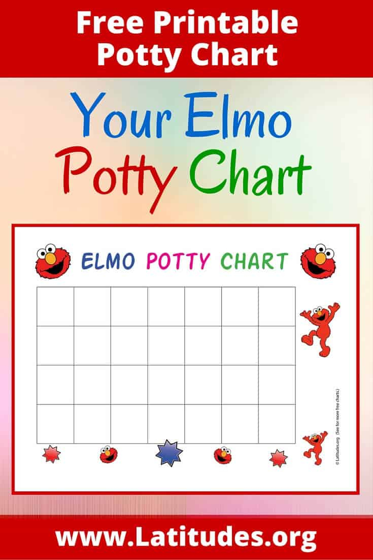 Free Elmo Potty Training Chart | Acn Latitudes - Free Printable Potty Training Charts