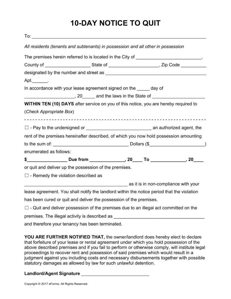 Free Eviction Notice. Notice. Trakore Document Templates - Free Printable Eviction Notice Pa