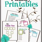 Free Family Printables | Cub Scouts | Pinterest | Family Genealogy   My Family Tree Free Printable Worksheets