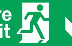 Free Printable Exit Signs With Arrow