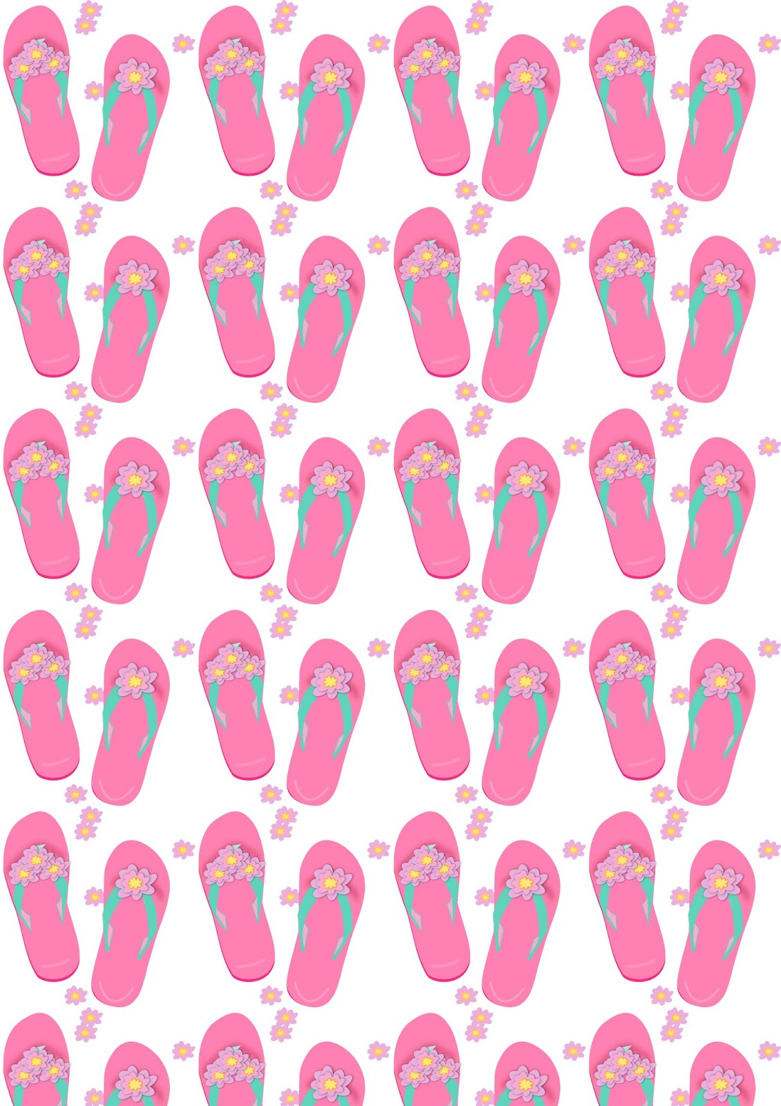 Free Flip Flop Pattern, Download Free Clip Art, Free Clip Art On - Free Printable Flip Flop Pattern