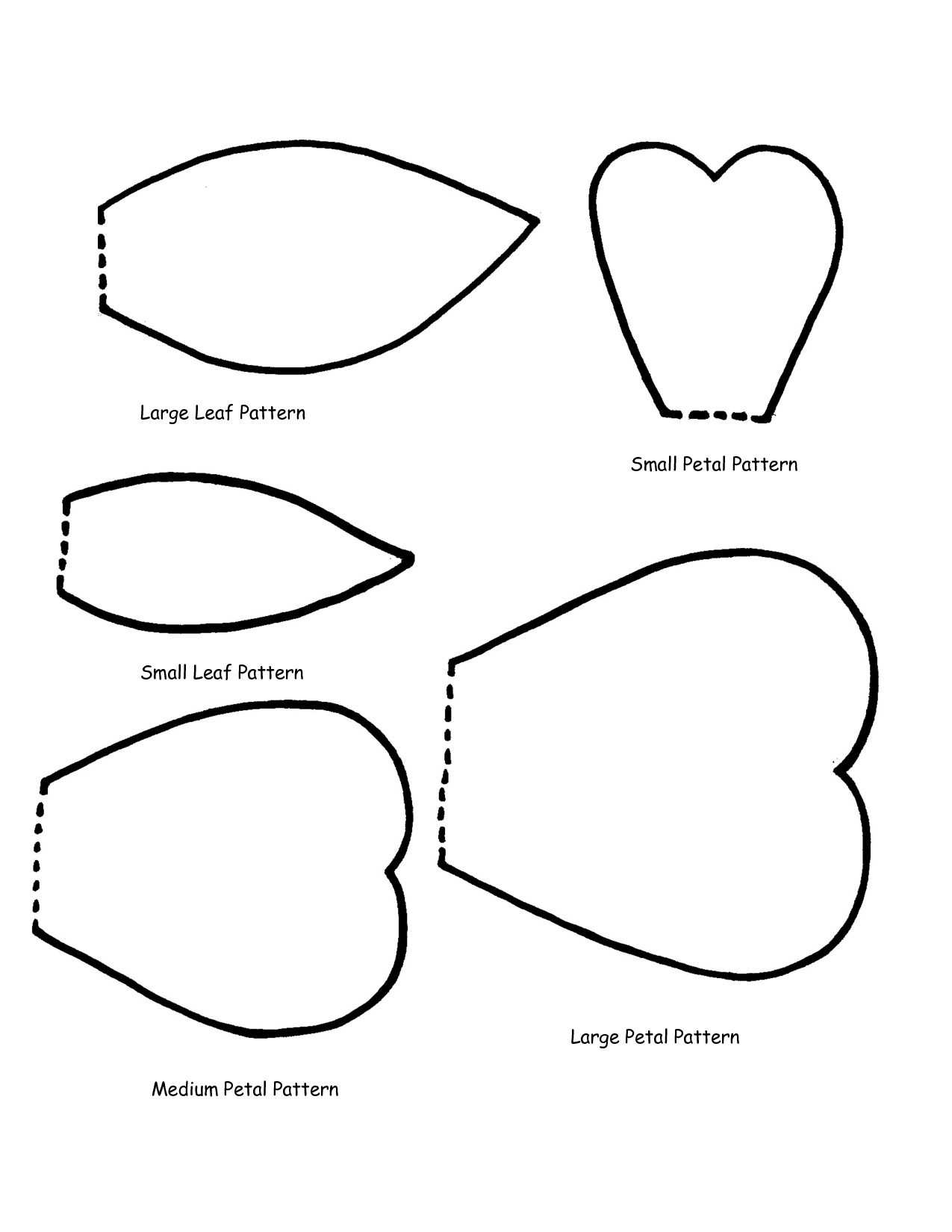 Free Flower Petals Template, Download Free Clip Art, Free Clip Art - Free Printable Flower Template