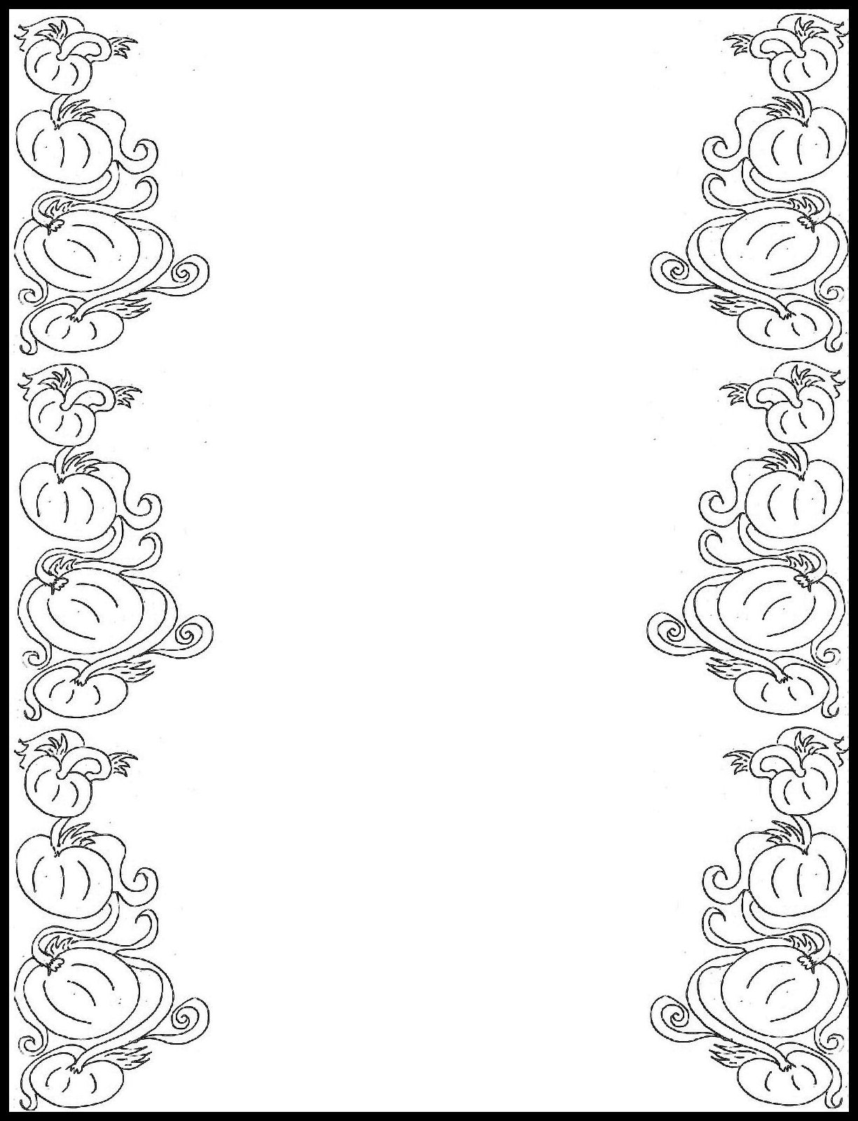 Free Free Printable Border Designs For Paper Black And White - Writing Borders Free Printable