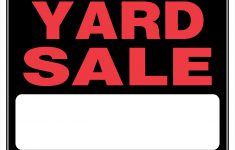 Free Printable Yard Sale Signs