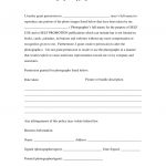 Free Generic Photo Copyright Release Form   Pdf | Eforms – Free   Free Printable Photo Release Form