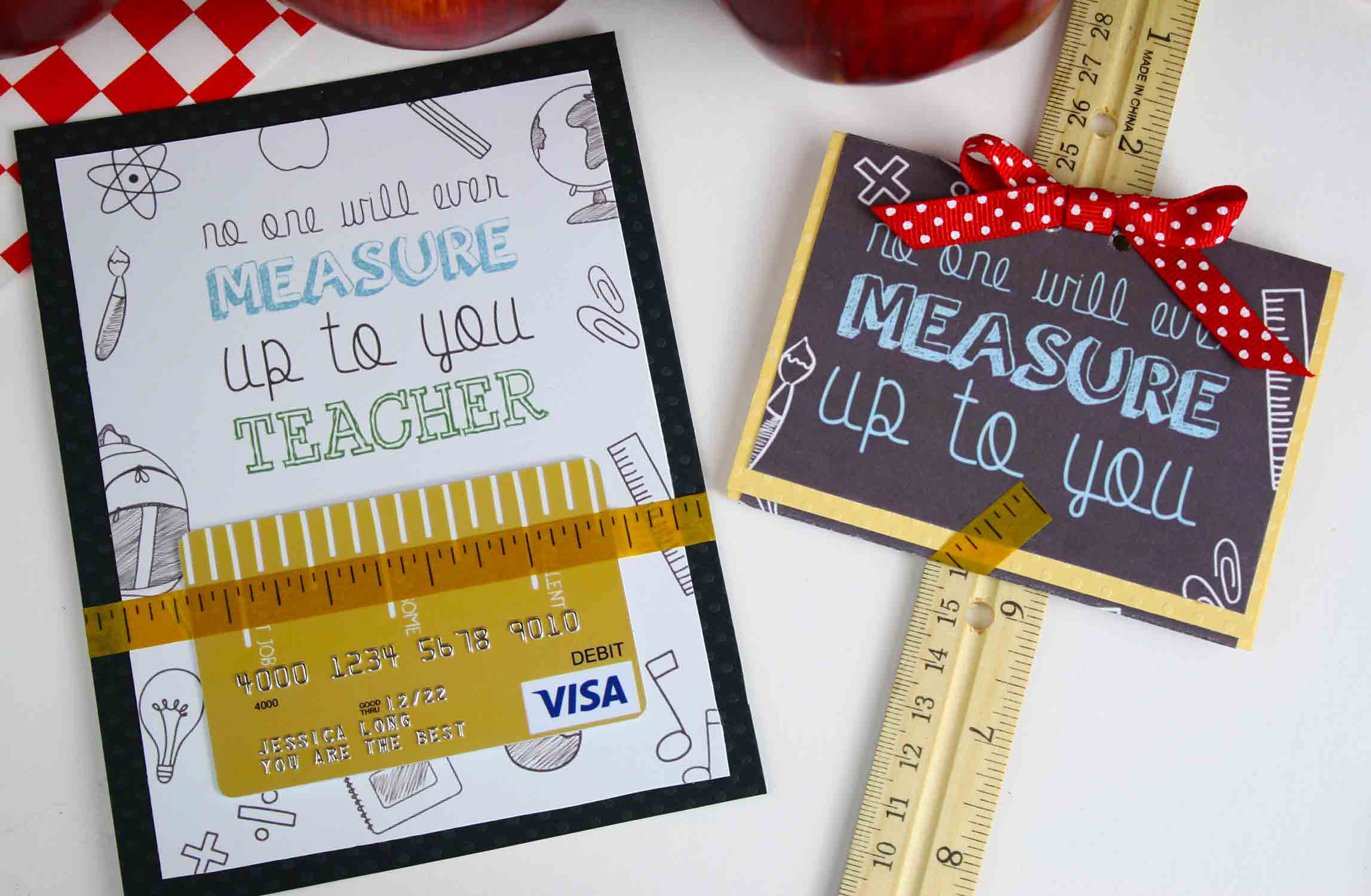 Free Gift Card Holder - Teacher Appreciation Gift Card | Giftcards - Free Printable Teacher Appreciation Greeting Cards