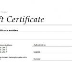 Free Gift Certificate Templates You Can Customize   Free Printable Photography Gift Certificate Template