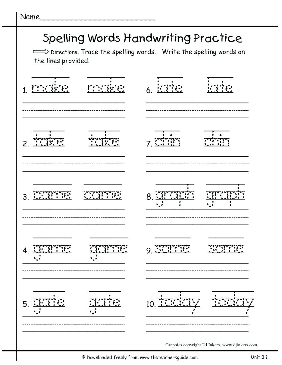 Fun 6Th Grade Handwriting Worksheets Printable / Writing a Paragraph