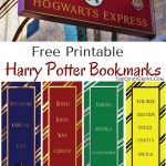 Free Harry Potter Printable Bookmarks | Fabnfree // Freebie Group   Free Printable Harry Potter Pictures