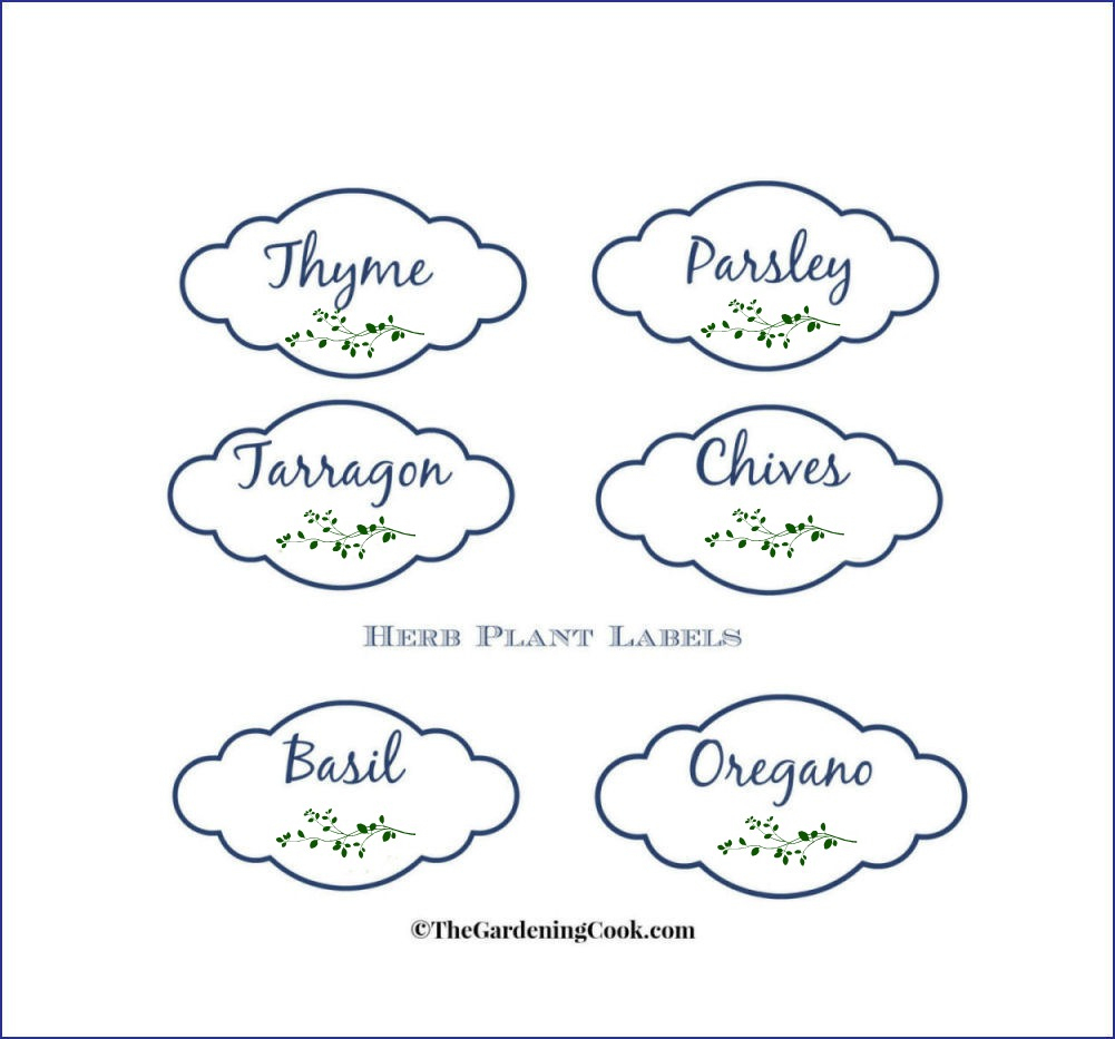 Free Printable Plant Labels Free Printable