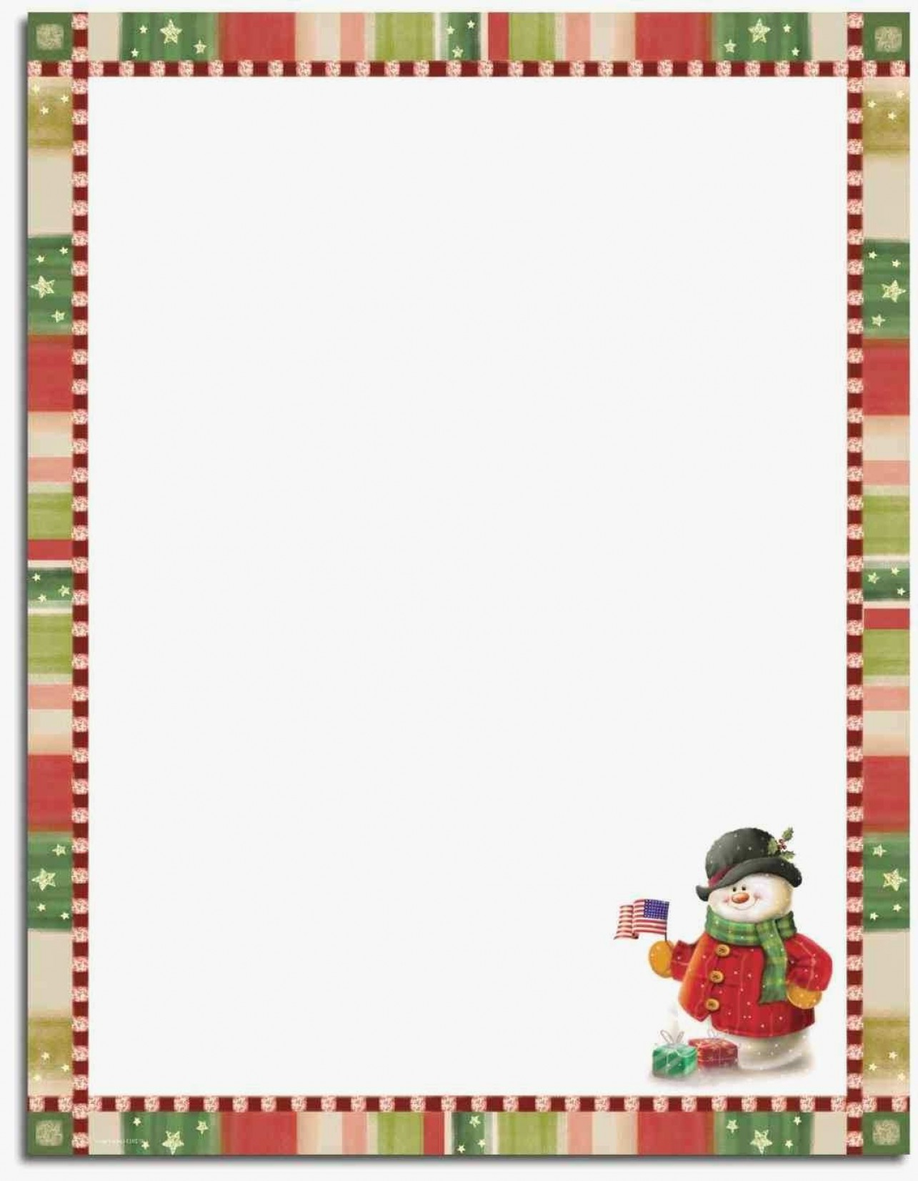 Free Holiday Stationery Templates Beautiful 76 Free Christmas - Free Printable Snowman Stationery