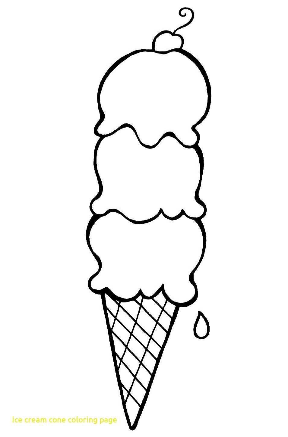 Free Ice Cream Coloring Pages #1690 - Ice Cream Color Pages Printable Free