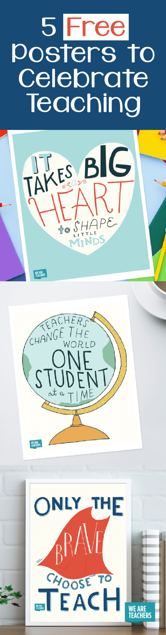 Free Inspirational Teaching Posters To Save And Print - Free Printable Educational Posters