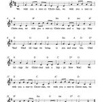 Free Lead Sheet – We Wish You A Merry Christmas | Free Sheet Music   Free Christmas Sheet Music For Keyboard Printable